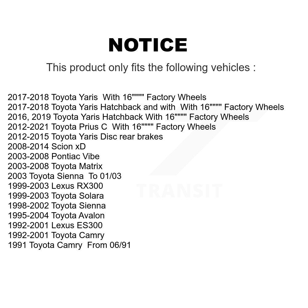 Extrémité de biellette de direction extérieure avant, pour Toyota Matrix Yaris Pontiac Vibe Camry C x
