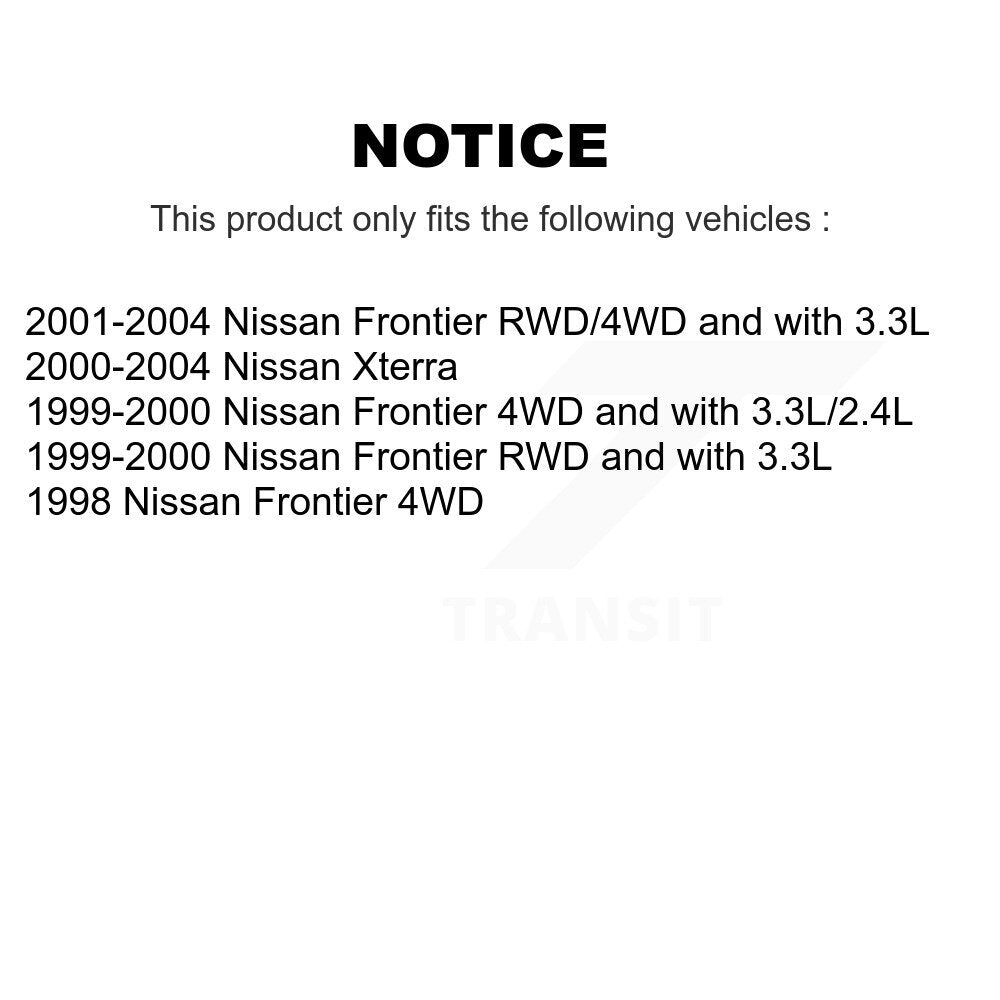 Extrémité de biellette de direction intérieure avant pour Nissan Xterra Frontier TOR-ES3660