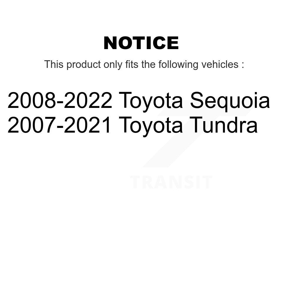 Extrémité de biellette de direction extérieure avant gauche pour Toyota Tundra Sequoia TOR-ES800327