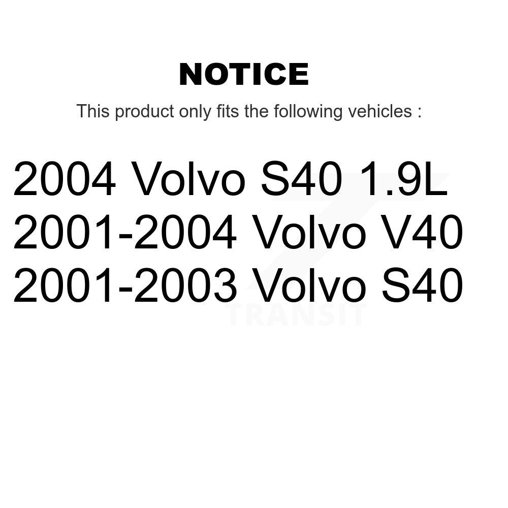 Extrémité de biellette de direction extérieure avant droite pour Volvo S40 V40 TOR-ES800383