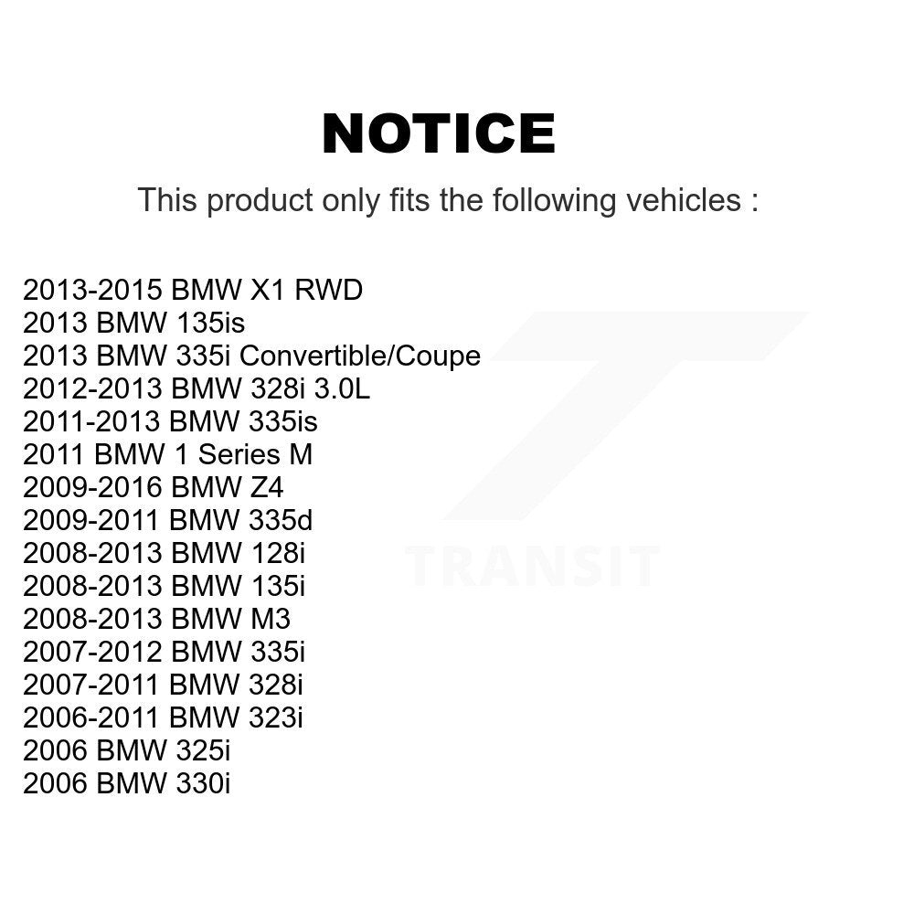Extrémité de biellette de direction extérieure avant gauche, pour BMW 323i 328i X1 335i 128i M3 135i Z4