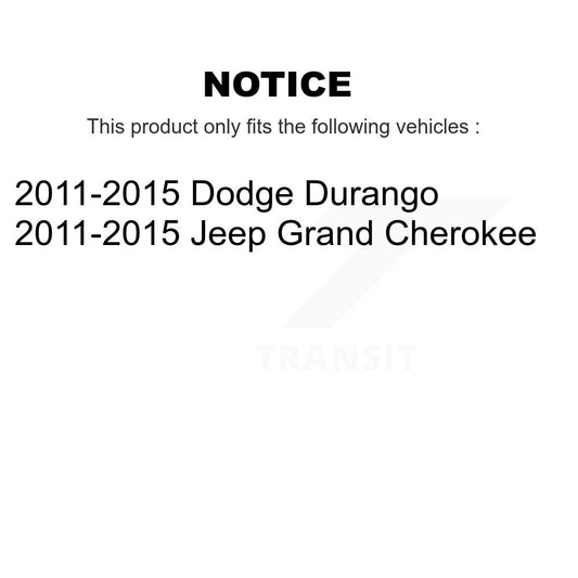Extrémité de biellette de direction extérieure avant gauche pour Jeep Grand Cherokee Dodge Durango