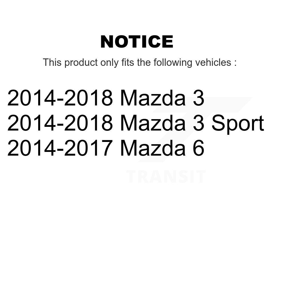 Extrémité de biellette de direction extérieure avant gauche pour Mazda 3 Sport 6 TOR-ES801063