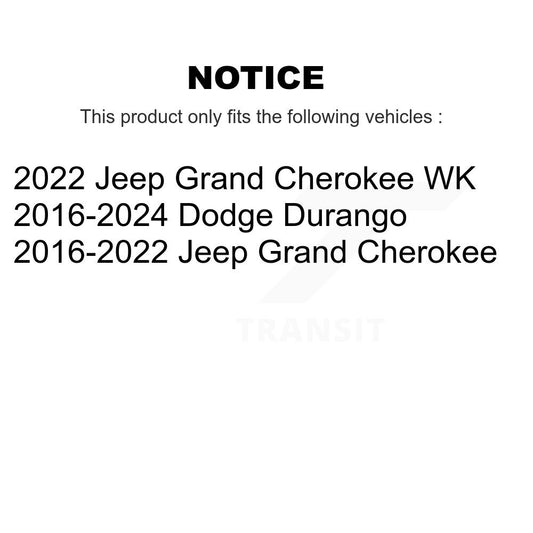 Extrémité de biellette de direction extérieure avant gauche pour Jeep Grand Cherokee Dodge Durango WK