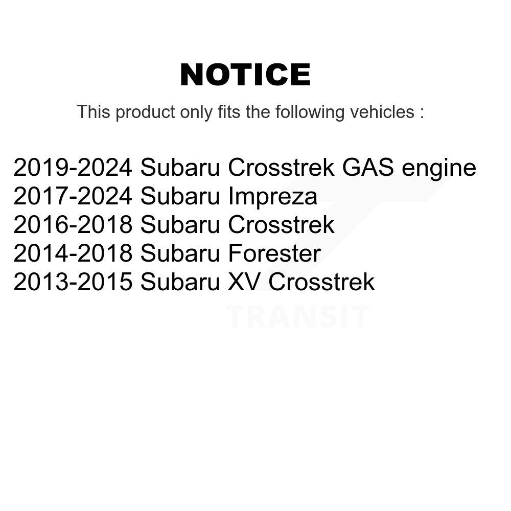 Extrémité de biellette de direction intérieure avant, pour Subaru Crosstrek Forester Impreza XV