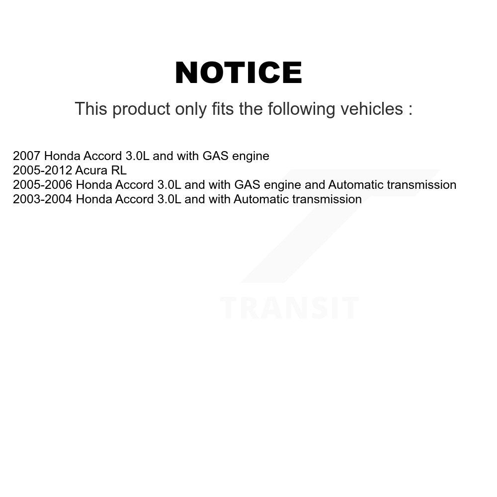 Extrémité de biellette de direction intérieure avant pour Honda Accord Acura RL TOR-EV80208