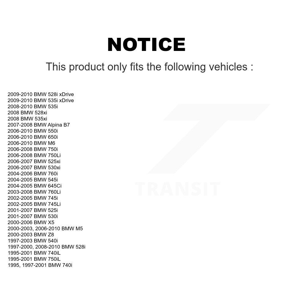 Bras arrière pour jointure, bague de commande de Suspension extérieure inférieure pour BMW X5 530i