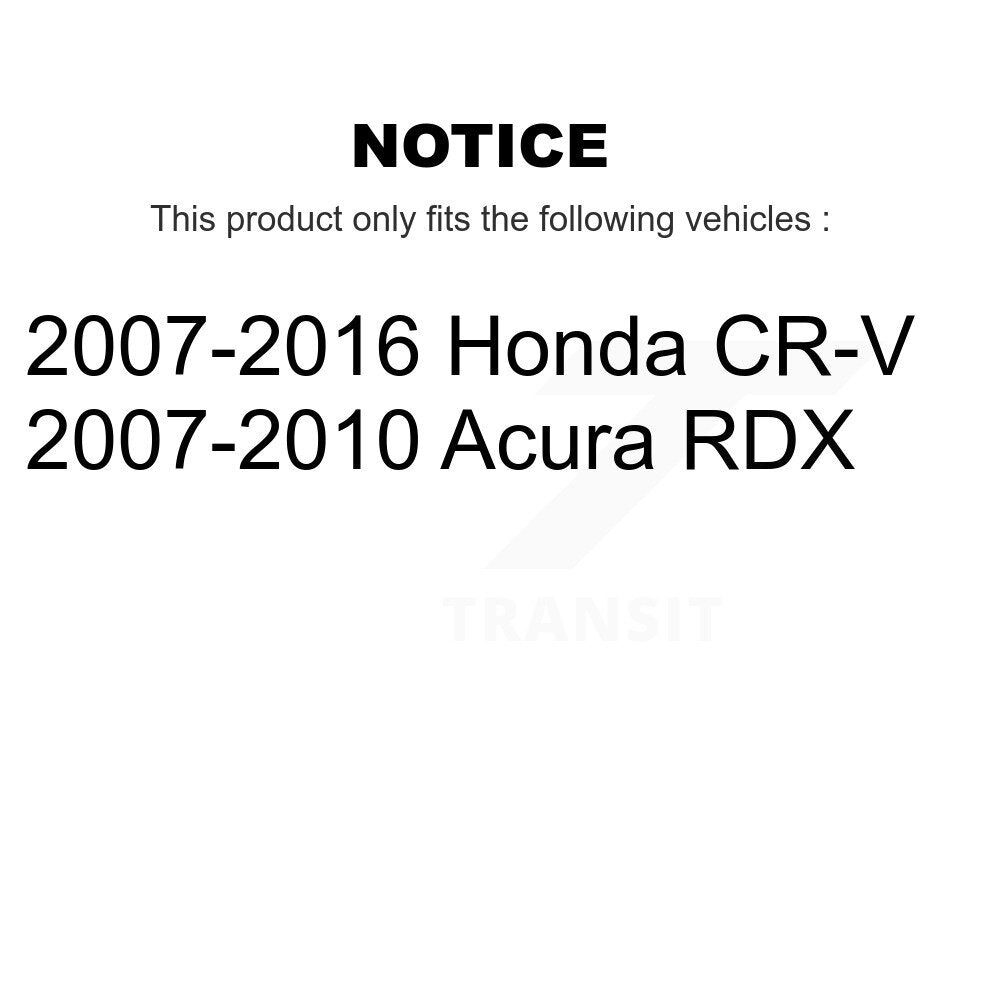 Kit de bagues de barre stabilisatrice de Suspension avant au cadre, pour Honda CR-V Acura RDX