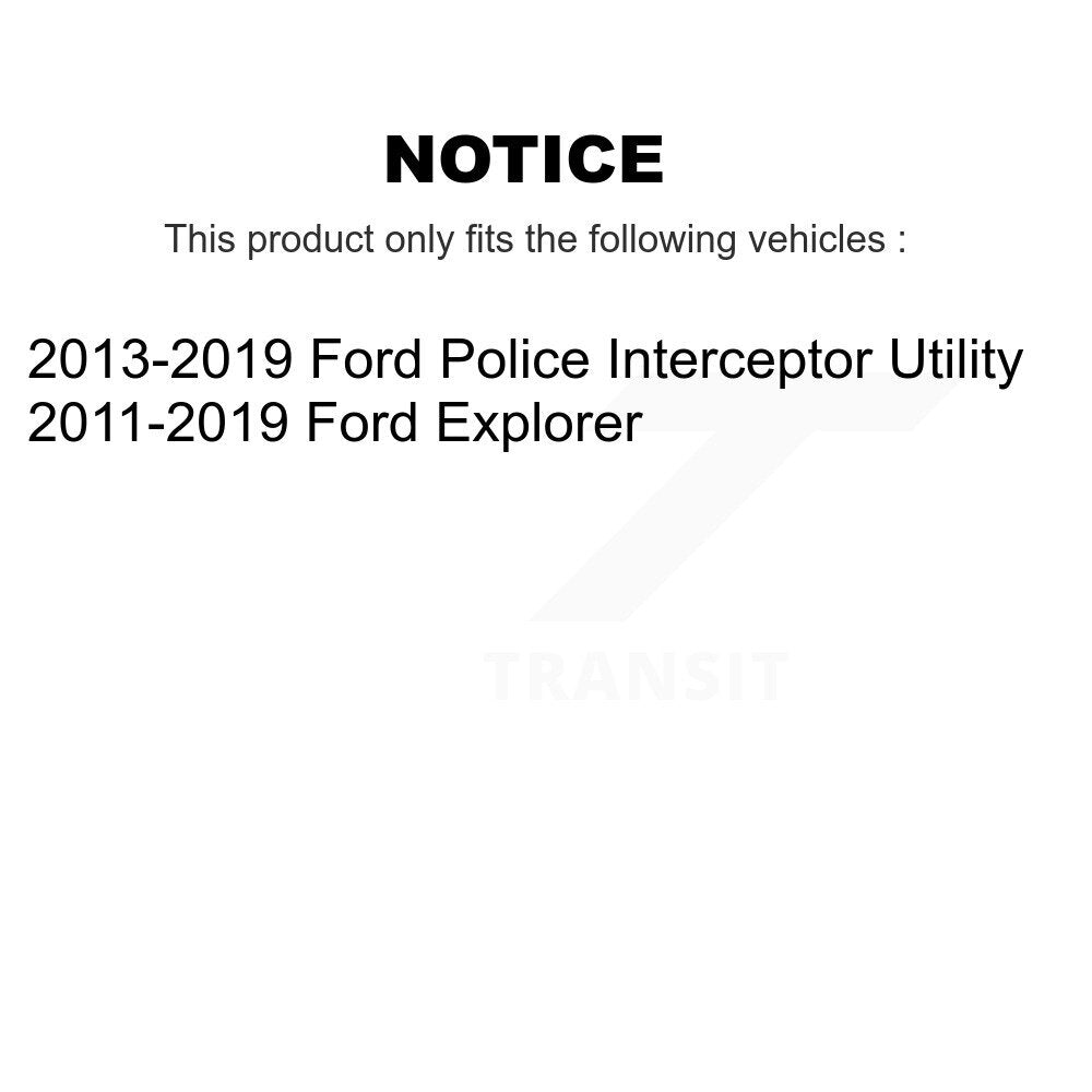 avant droite vers l'arrière contrôle de suspension bras Bushing pour Ford Explorer