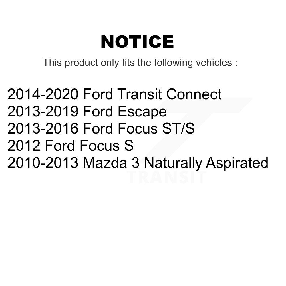 Douille de bras de commande de Suspension avant et arrière, pour Ford Escape Mazda 3