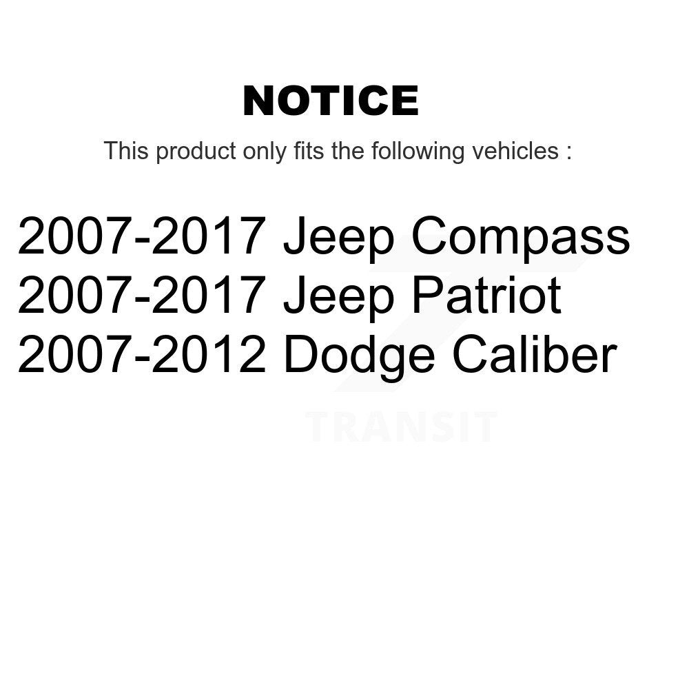Douille de bras oscillant de Suspension arrière, pour Jeep Patriot Compass Dodge Caliber