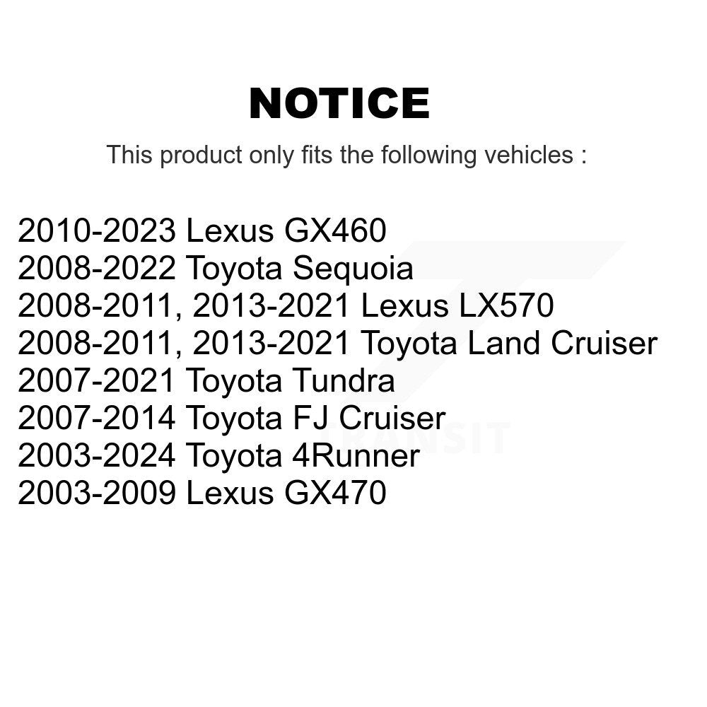 Joint à rotule de Suspension supérieure avant, pour Toyota Tundra 4Runner FJ Cruiser Lexus