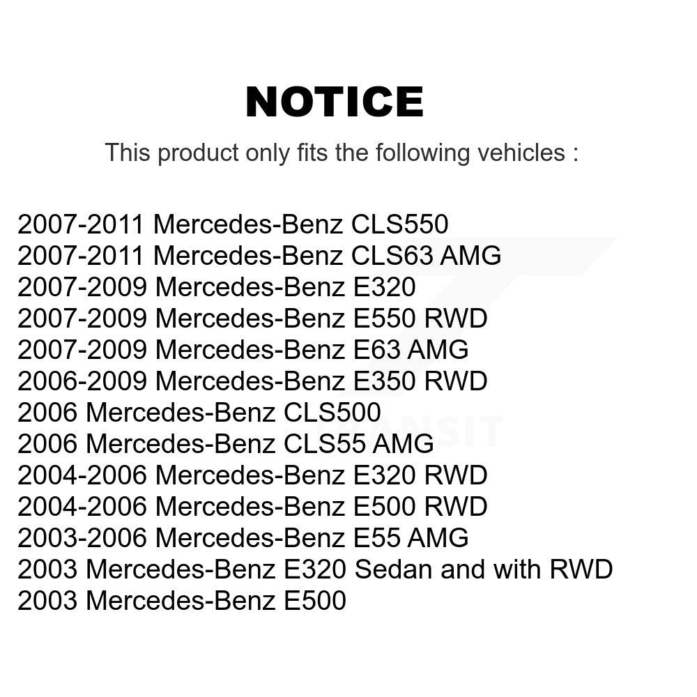 Rotule de Suspension extérieure avant inférieure arrière pour Mercedes-Benz E320 E350 E500