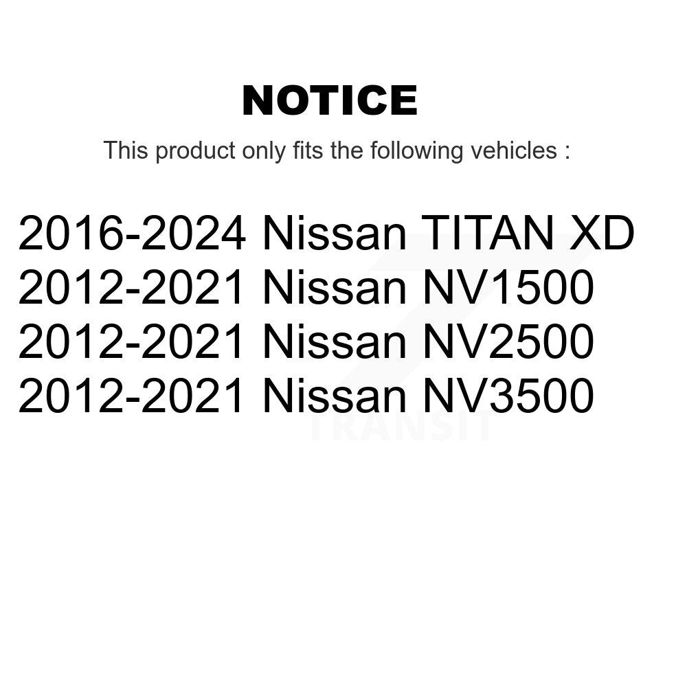 Joint à rotule avant pour Nissan NV2500 TITAN XD NV3500 NV1500