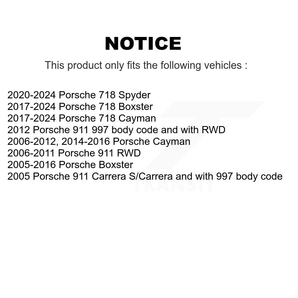 Kit de liaison de barre stabilisatrice de Suspension droite, pour Porsche 911 Boxster Cayman 718