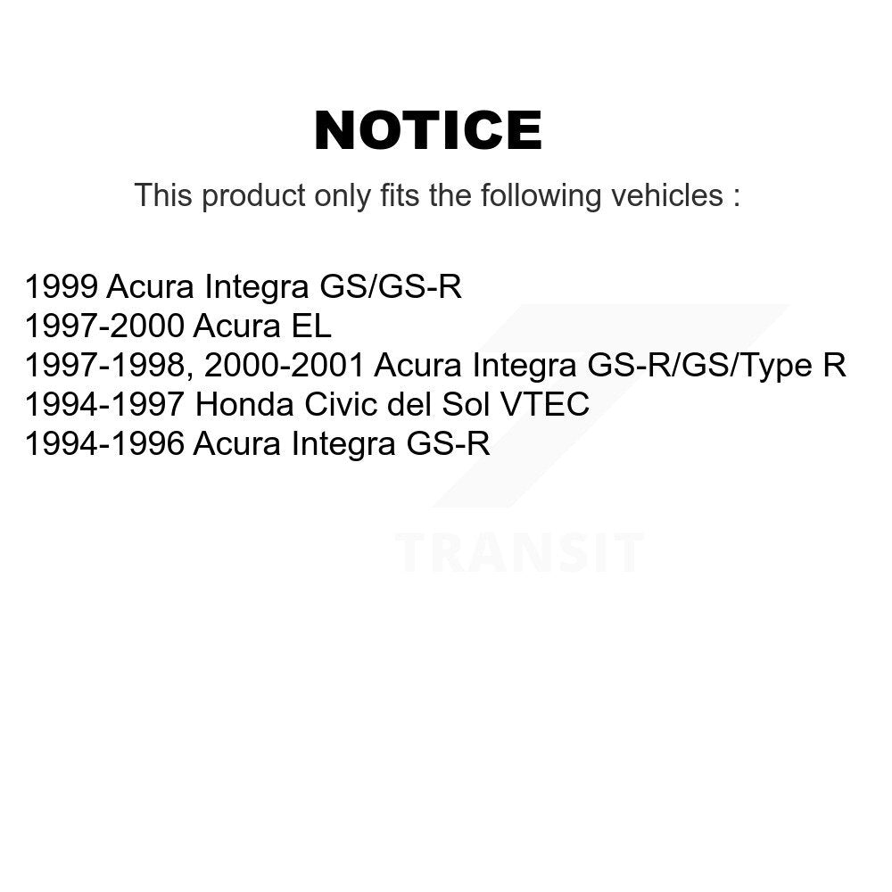Kit de liaison de barre stabilisatrice de Suspension avant, pour Acura Integra EL Honda Civic del