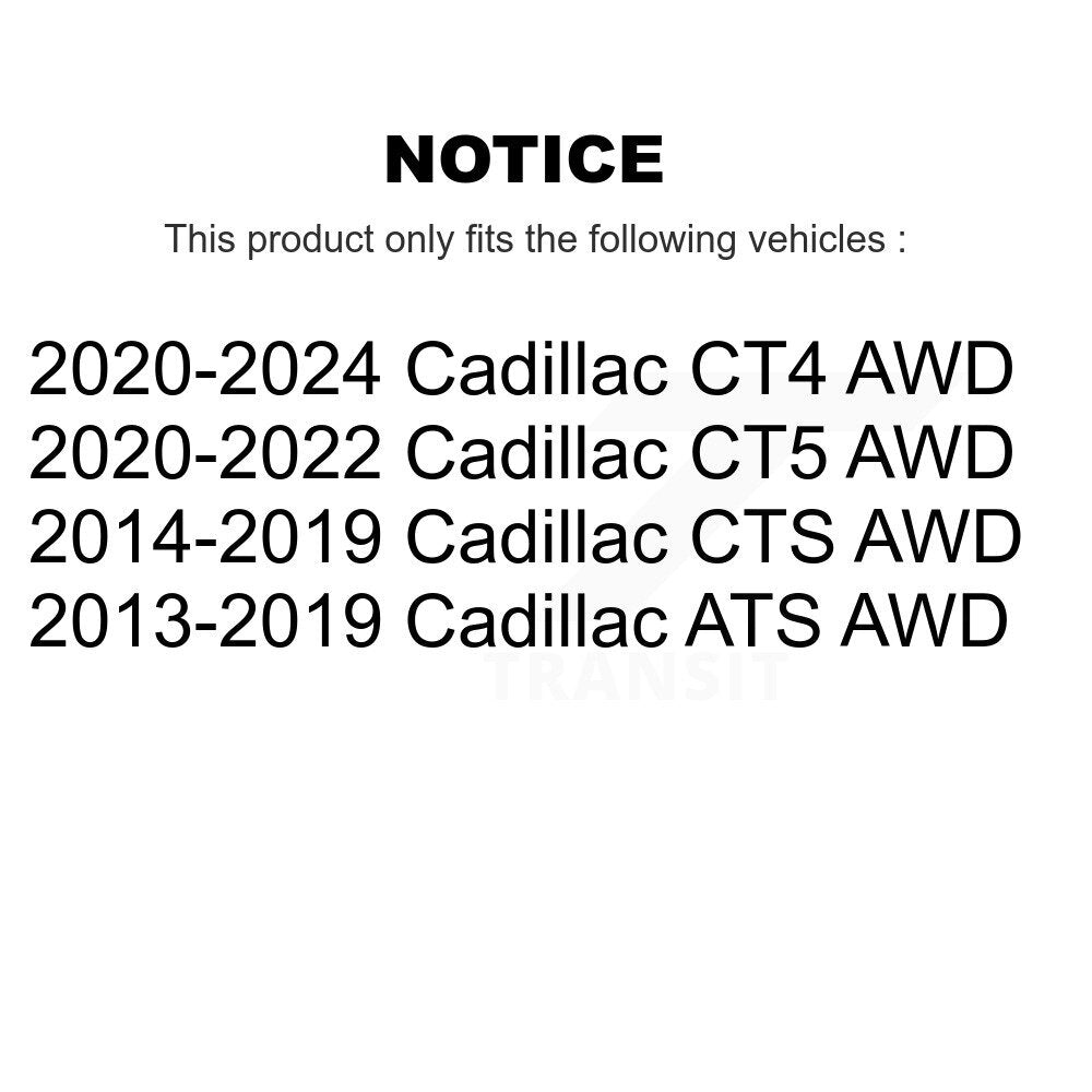 Kit de liaison de barre stabilisatrice de Suspension avant droite, pour Cadillac ATS cds CT4 CT5 AWD