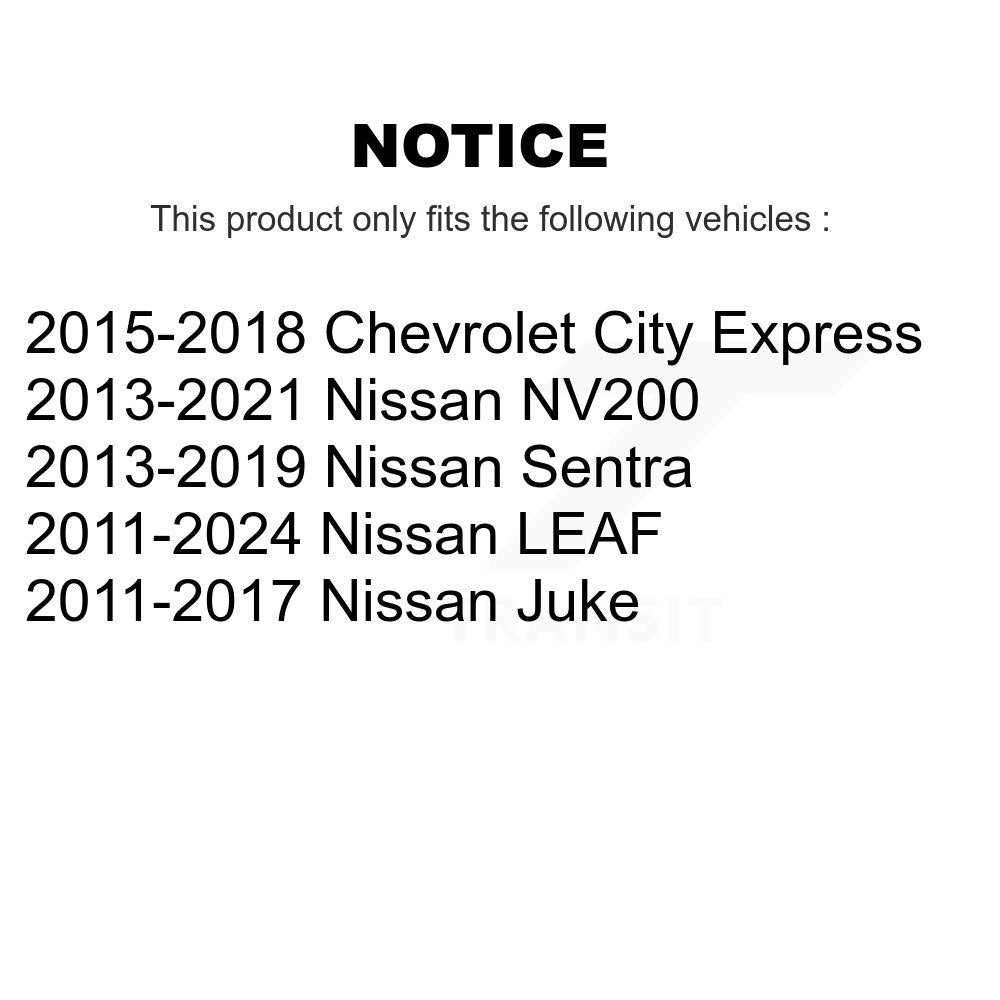 Kit de liaison de barre stabilisatrice de Suspension avant, pour Nissan Sentra LEAF Juke NV200 City