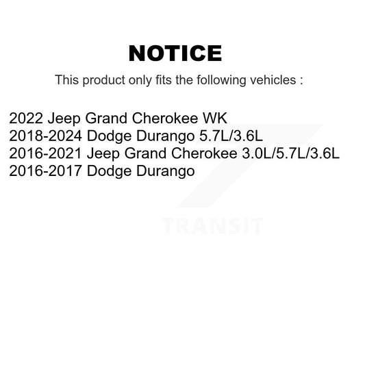 Kit de liaison de barre stabilisatrice de Suspension avant, pour Jeep Grand Cherokee Dodge Durango