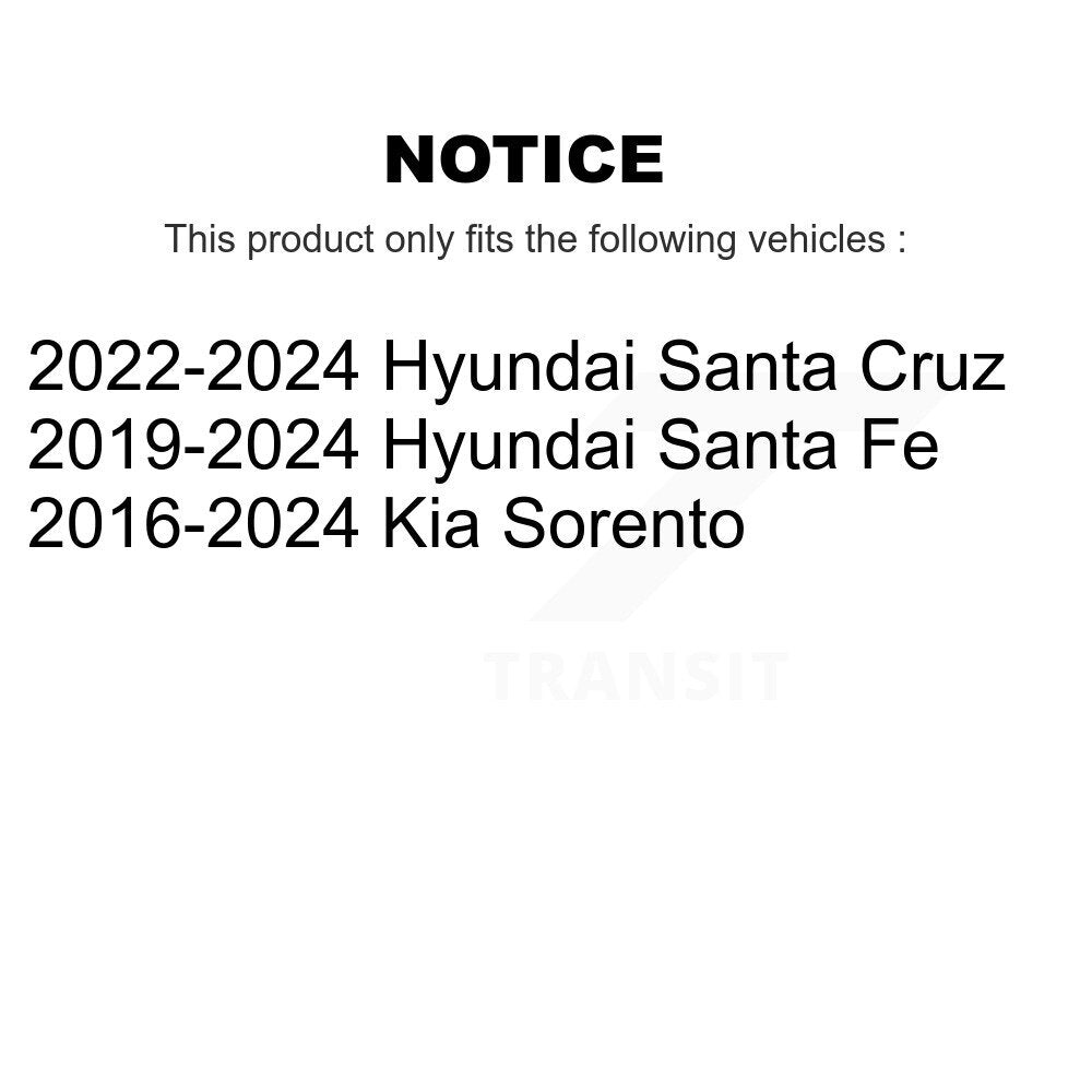 Kit de liaison de barre stabilisatrice de Suspension arrière, pour Kia Sorento Hyundai Santa Fe Cruz