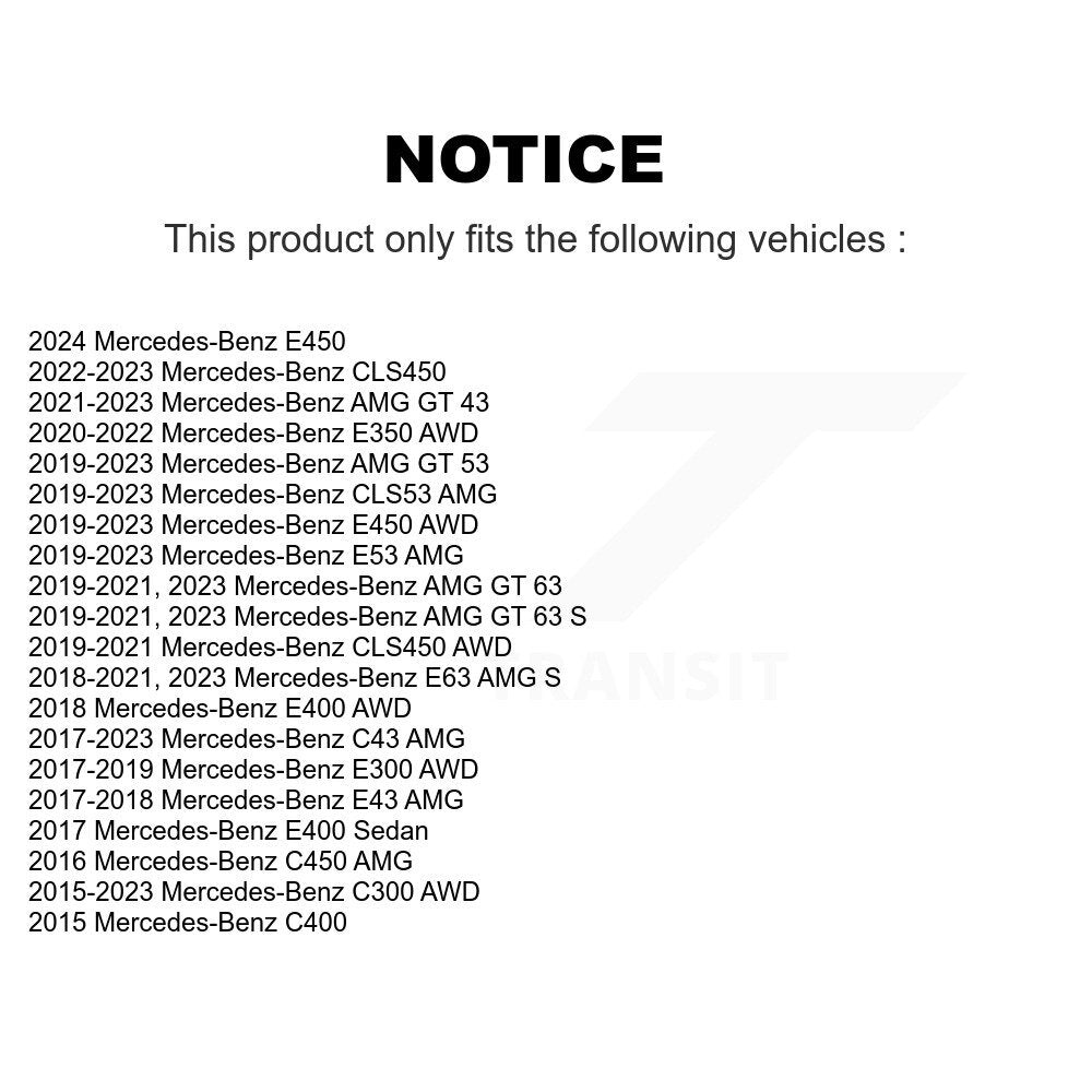 Kit de liaison de barre stabilisatrice de Suspension avant droite, pour Mercedes-Benz C300 C43 AMG S