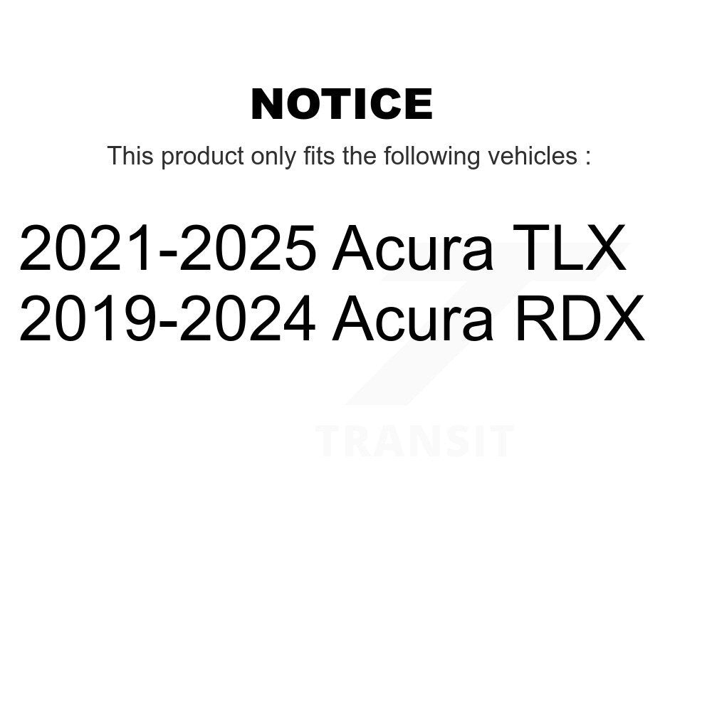 Kit de liaison de barre de stabilisation de suspension arrière droite pour Acura RDX TLX TOR-K750989