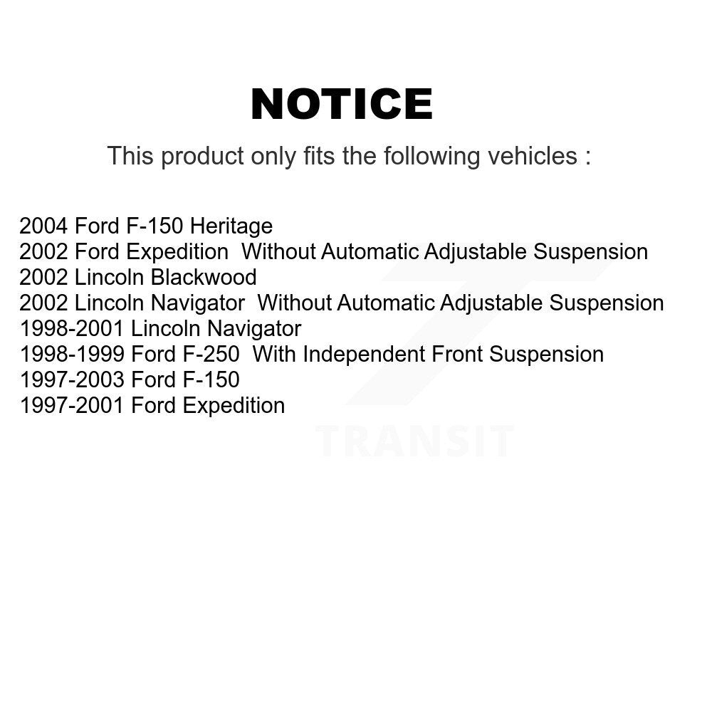 Joint à rotule de Suspension supérieure avant, pour Ford F-150 Expedition Heritage F-250
