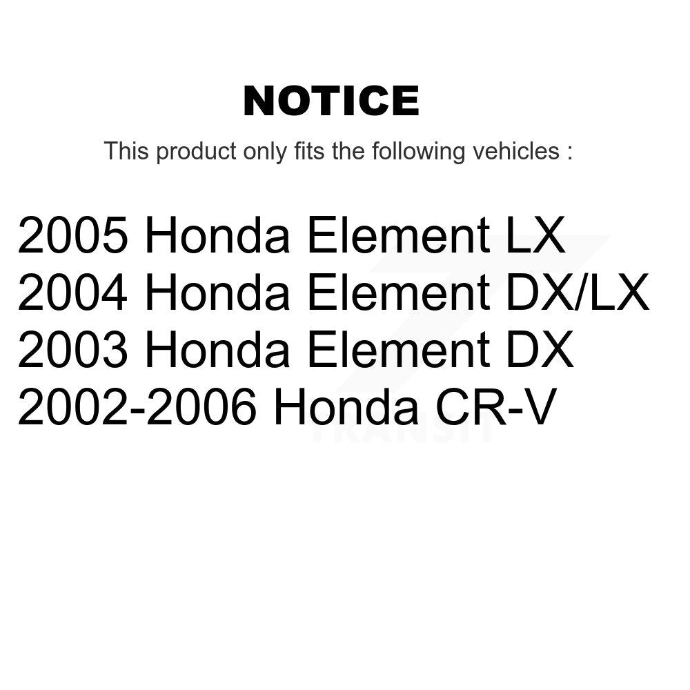 Rotule de Suspension inférieure avant pour élément Honda CR-V TOR-K80223