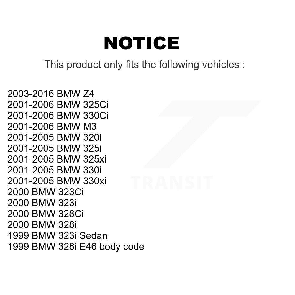 Kit de liaison de barre stabilisatrice de Suspension arrière, pour BMW Z4 330Ci 325i 325Ci M3 320i 330
