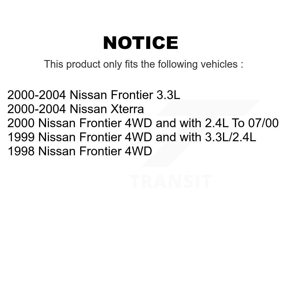 Rotule de Suspension inférieure avant pour Nissan Xterra Frontier TOR-K80591
