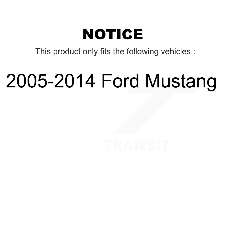 Kit de liaison de barre stabilisatrice de suspension avant pour Ford Mustang 2005-2014 TOR-K80899