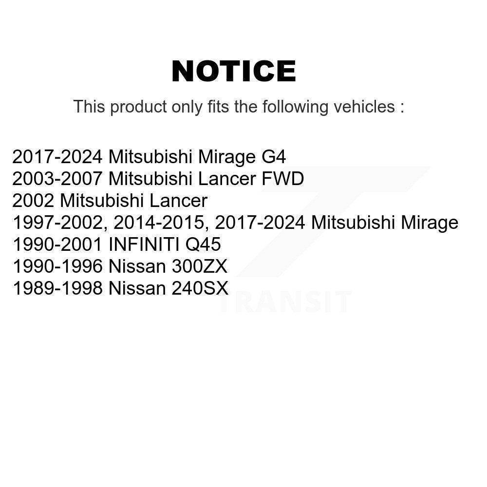 Kit de lien de barre stabilisatrice de Suspension pour Mitsubishi Mirage Lancer Nissan 240SX G4