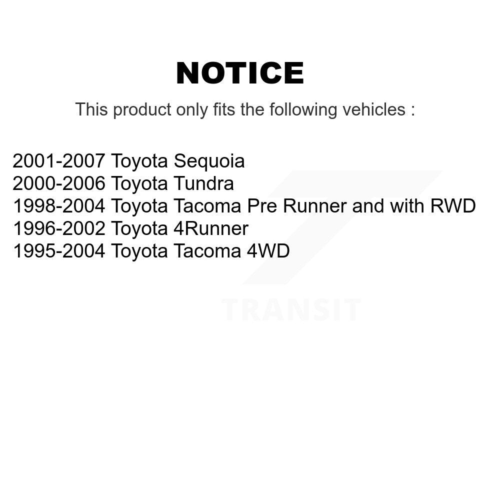 Rotule de Suspension supérieure avant, pour Toyota Tundra 4Runner Tacoma Sequoia