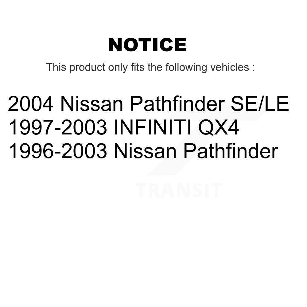 Rotule de Suspension inférieure avant pour Nissan Pathfinder INFINITI QX4 TOR-K90662