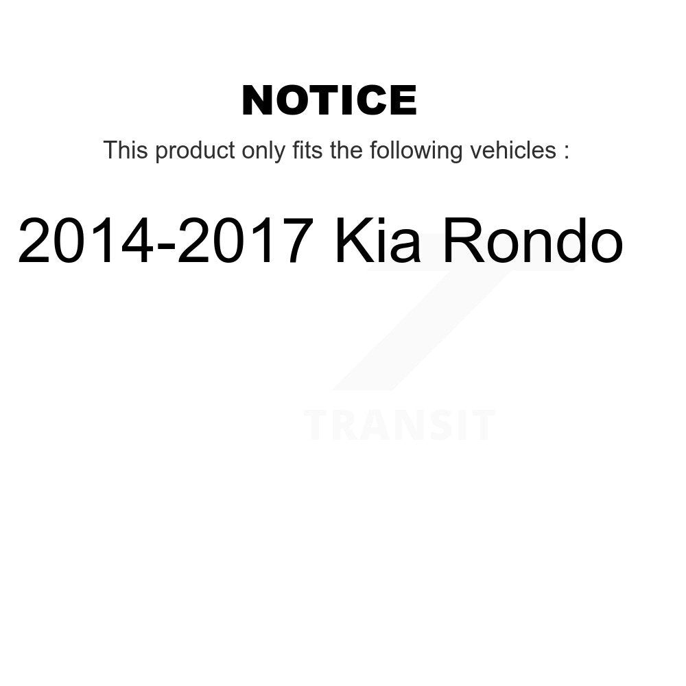 Kit de liaison de barre stabilisatrice de Suspension avant gauche, pour Kia Rondo TOR-TC100 2014 – 2017