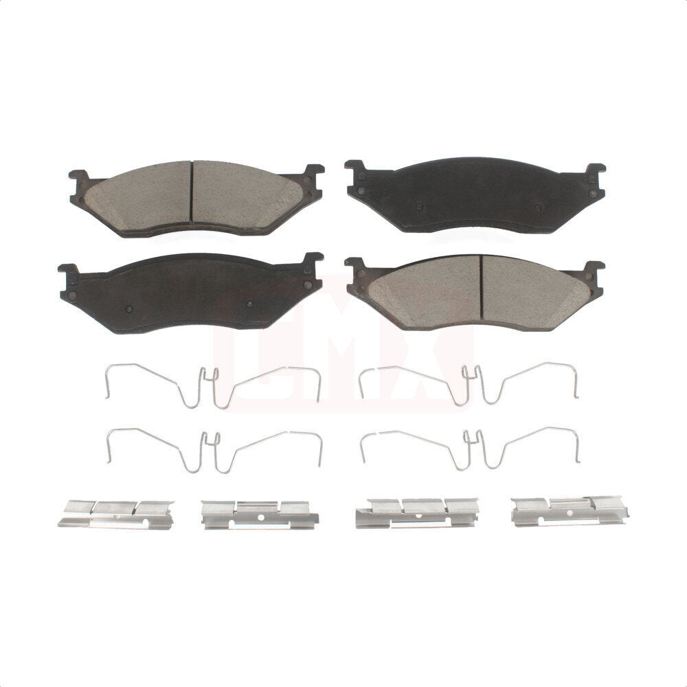 Plaquettes de frein à disque en céramique, pour Ford F-450 Super Duty F-550 International TerraStar