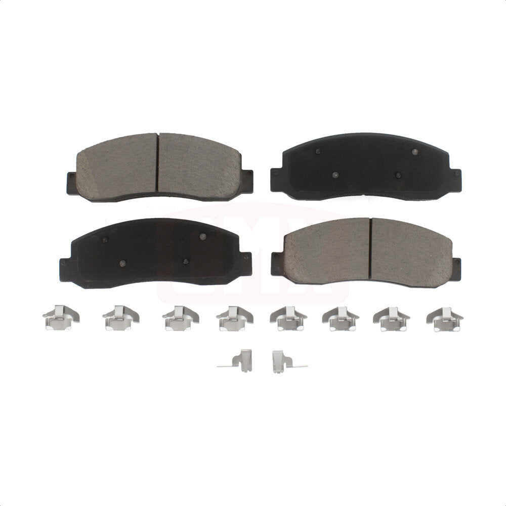 Plaquettes de frein à disque avant en céramique, pour Ford F-350 Super Duty F-250 F-450 CMX-D1069