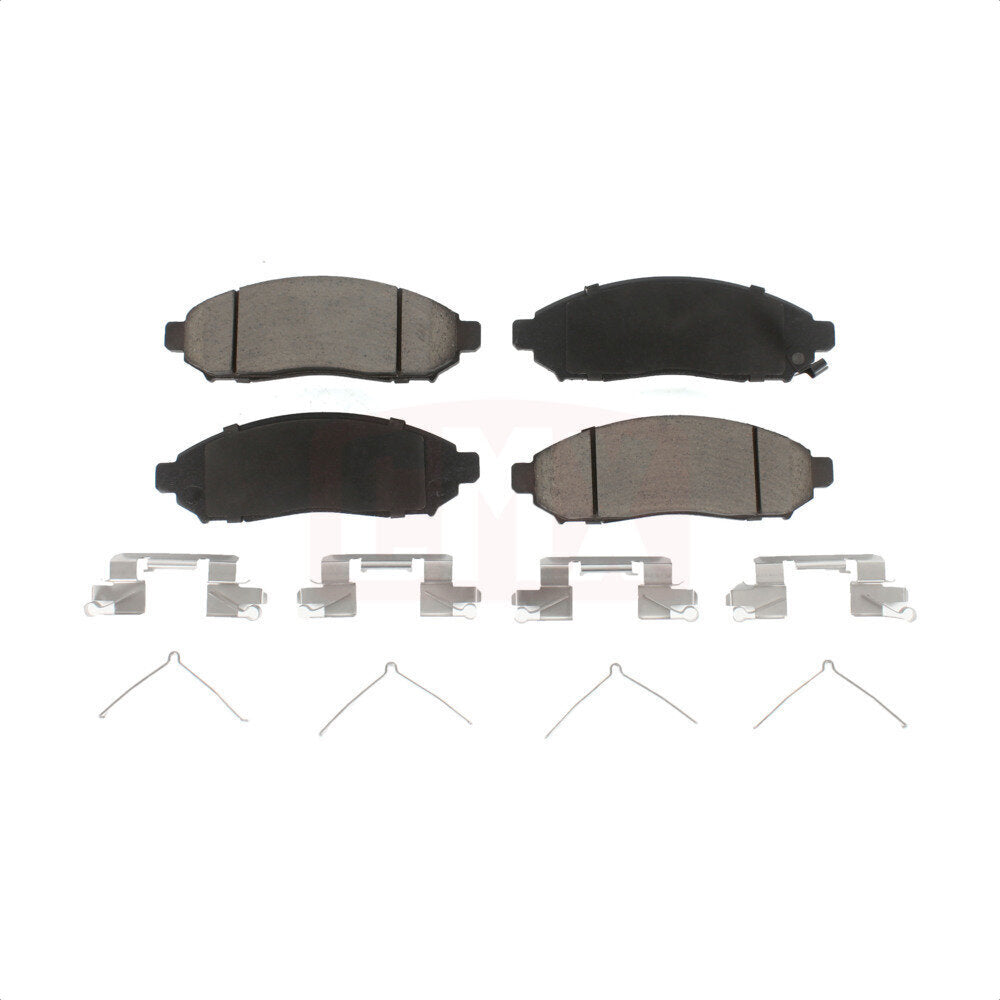Plaquettes de frein à disque avant en céramique, pour Nissan Frontier NV200 Pathfinder Xterra LEAF