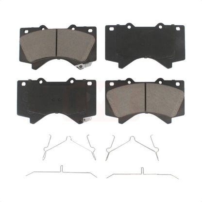 Plaquettes de frein à disque avant en céramique, pour Toyota Tundra Sequoia Lexus LX570 Land Cruise