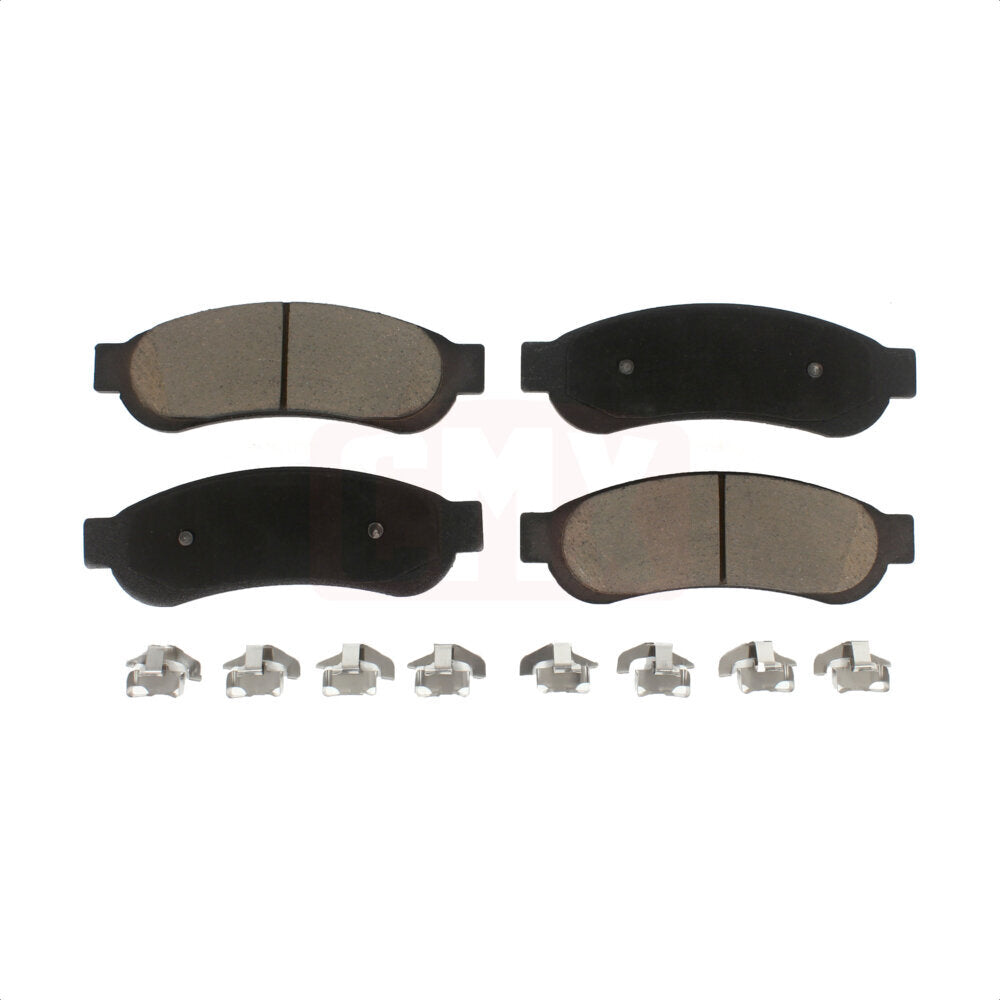 Plaquettes de frein à disque arrière en céramique, pour Ford F-350 Super Duty F-250 F-450 CMX-D1334