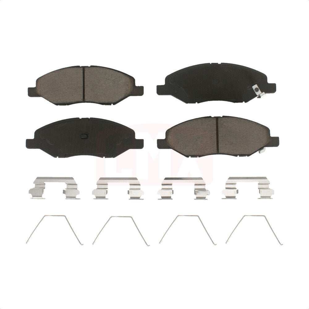 Plaquettes de frein à disque en céramique avant pour Nissan Versa CMX-D1345