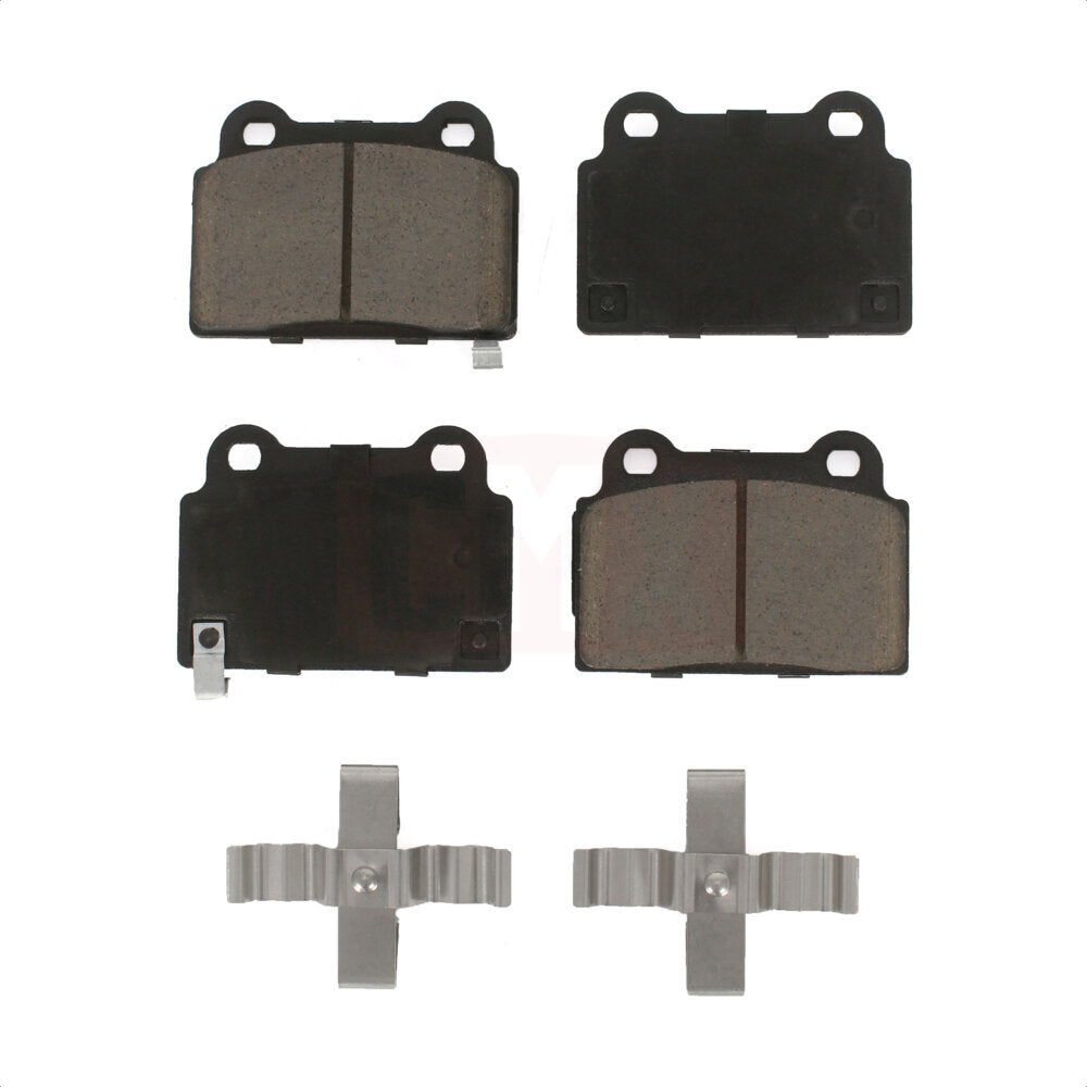 Plaquettes de frein à disque en céramique arrière pour Mitsubishi Lancer CMX-D1368