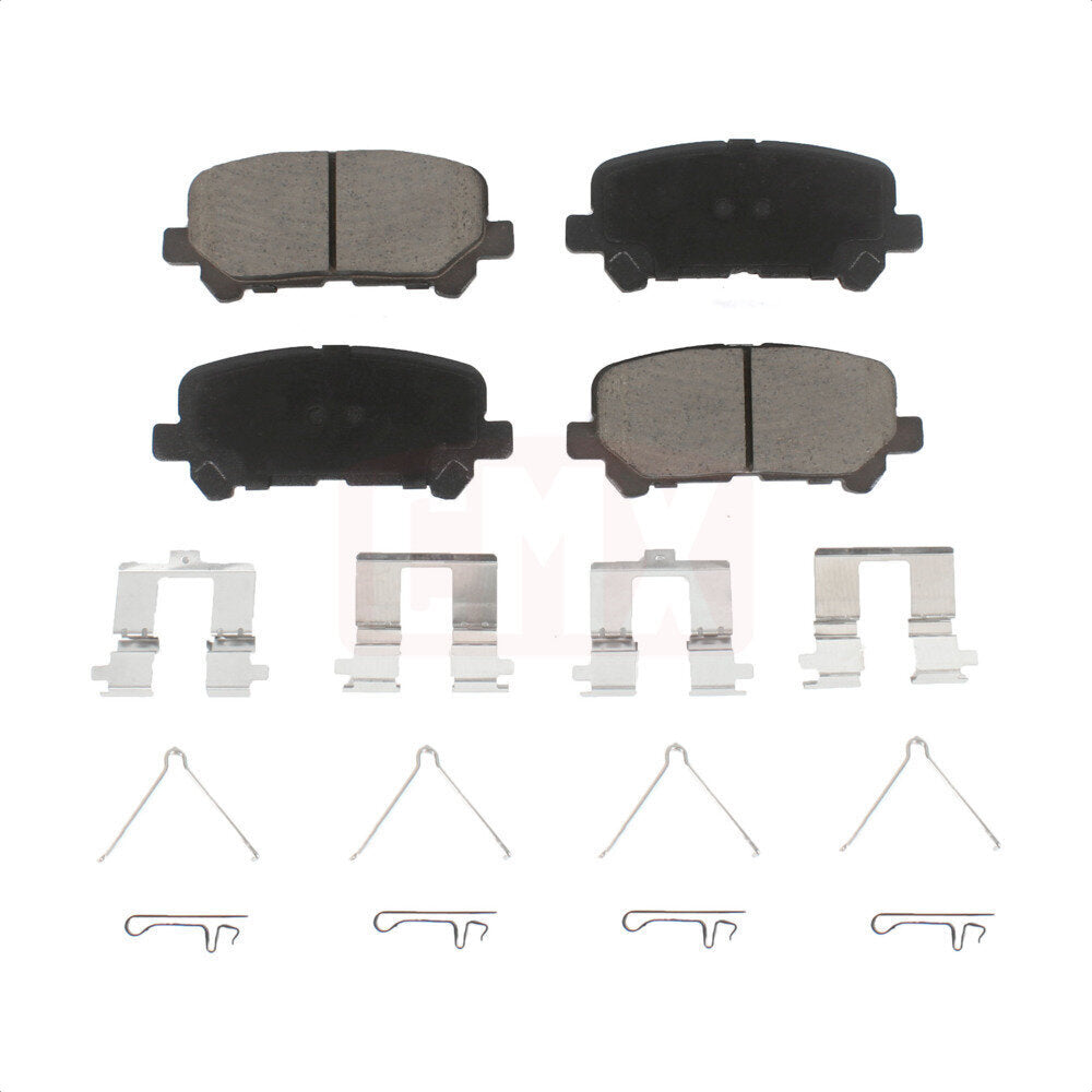 Plaquettes de frein à disque arrière en céramique, pour Honda Odyssey Pilot Acura MDX ZDX CMX-D1585