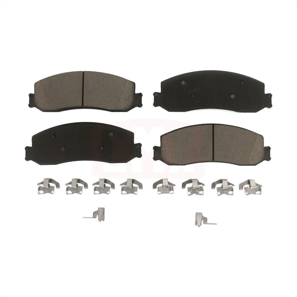 Plaquettes de frein à disque avant en céramique, pour Ford F-350 Super Duty F-250 CMX-D1631