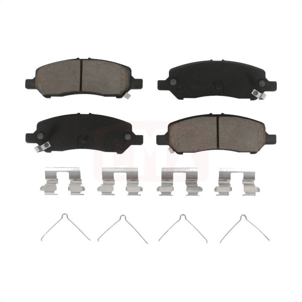 Plaquettes de frein à disque arrière en céramique pour Dodge Dart 2013 – 2016 CMX-D1647