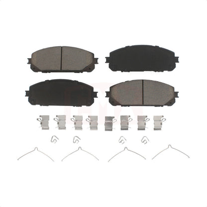 Plaquettes de frein à disque avant en céramique pour Jeep Cherokee 14-23 avec étrier à double piston