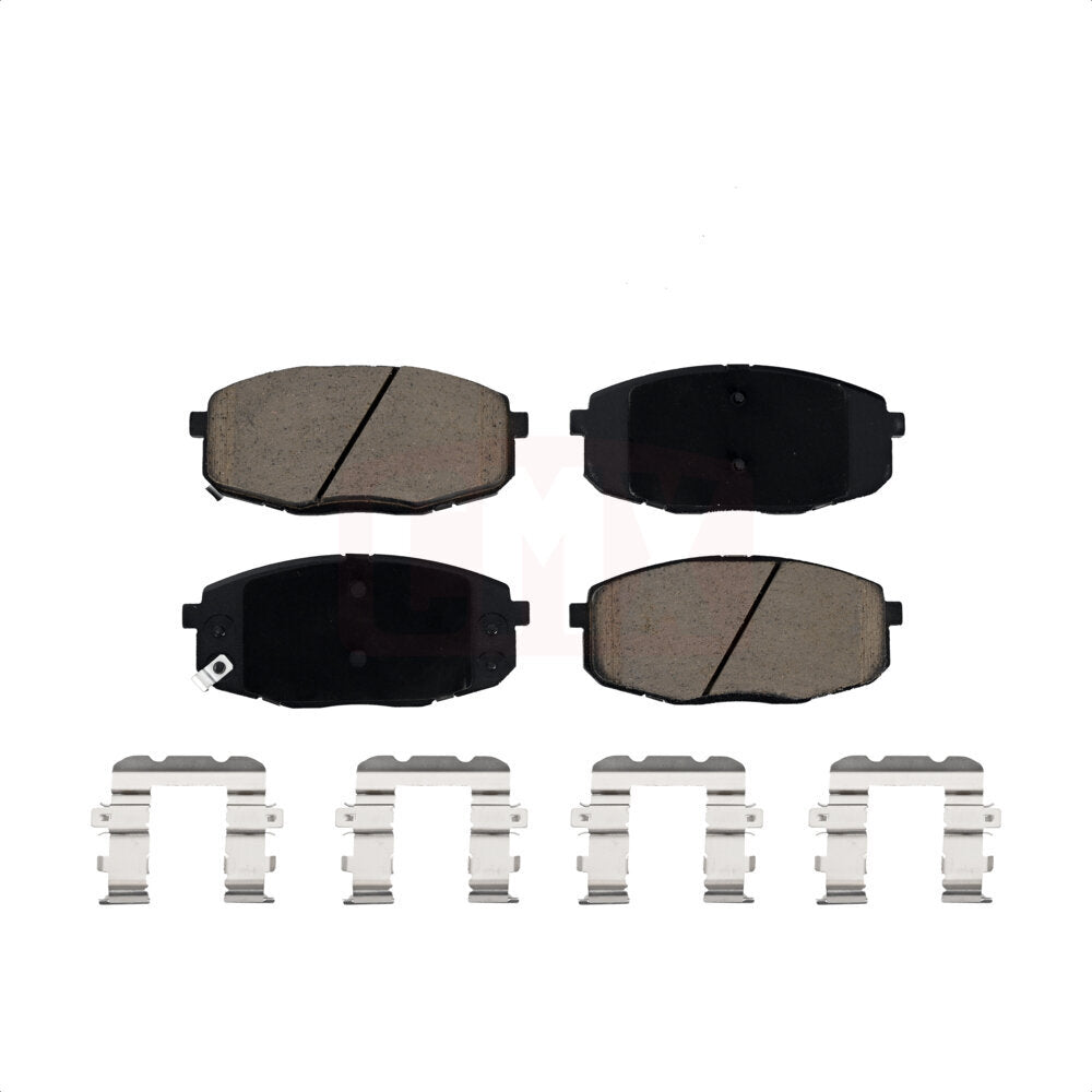 Plaquettes de frein à disque avant en céramique, pour Kia Hyundai Kona Forte Soul Seltos Elantra GT