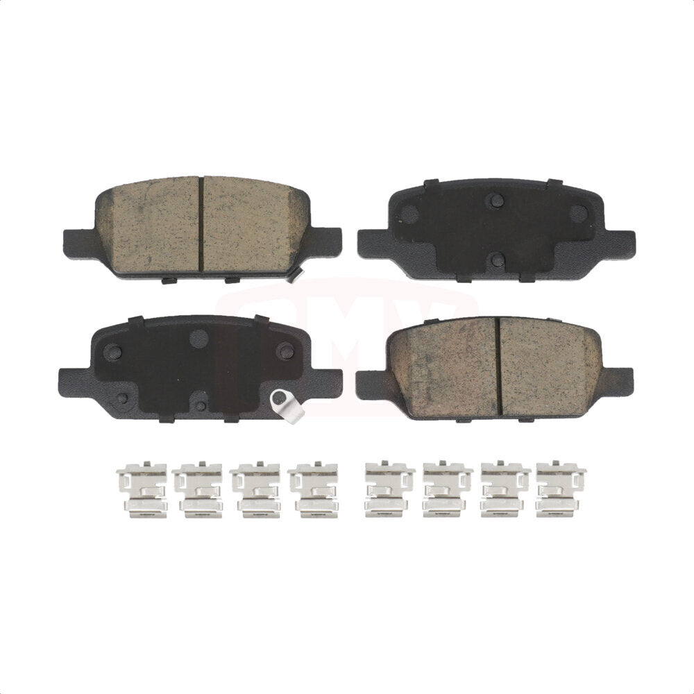 Plaquettes de frein à disque arrière en céramique pour Tesla 3 Y avec étriers peints en gris CMX-D2283