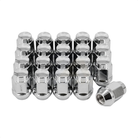 Écrou de roue chromé renflement gland 19 HEX M10X1.25 (paquet de 20) pour Geo Metro Sprint