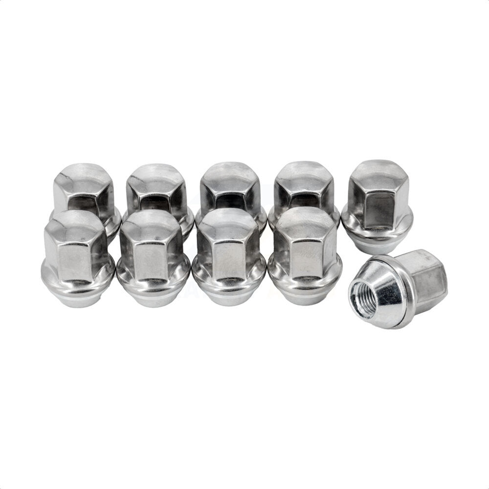 Écrou de roue en acier inoxydable Duplex Bulge Acorn 22 HEX M14X1.5 (paquet de 10) pour Ram 150